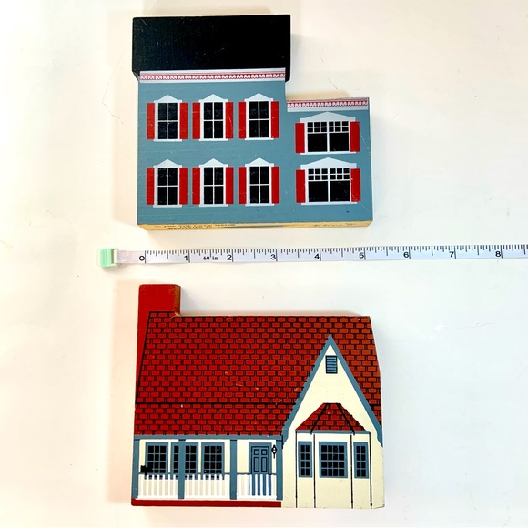 Vintage - The Cat’s Meow Village - Lot of 3 Collectible Buildings and Stores - Picture 8 of 11